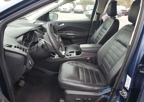 2018 Ford Escape Titanium z USA, uszkodzony, nr VIN 1FMCU0J90JUC09727